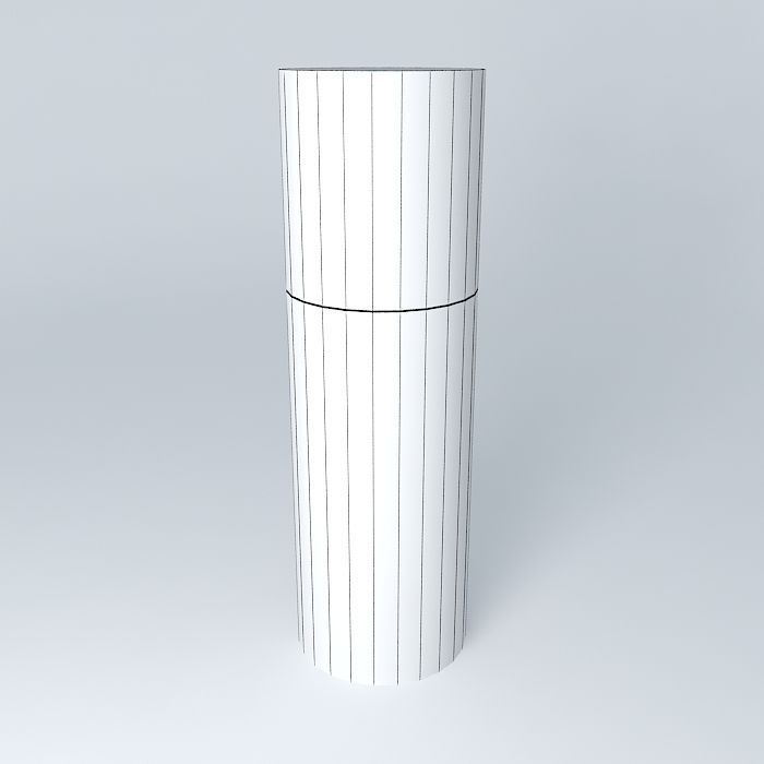 Paint tube  Free 3D model_4