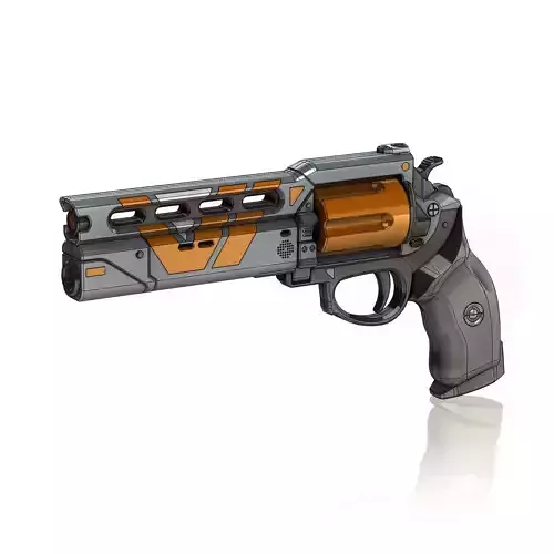 The Devil You Know Legendary Hand Cannon 3D print model