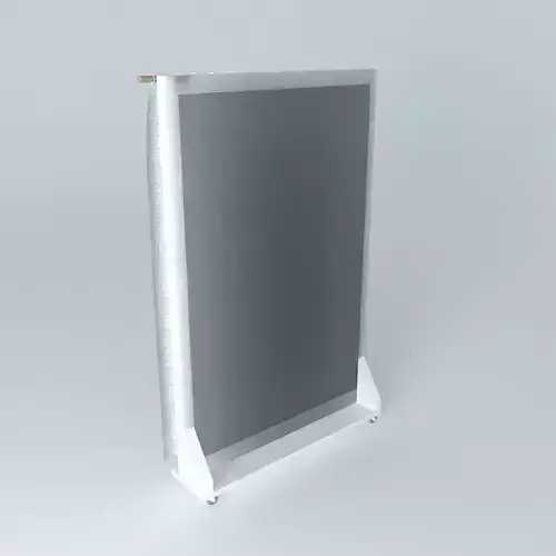 Mobile single curtain wall