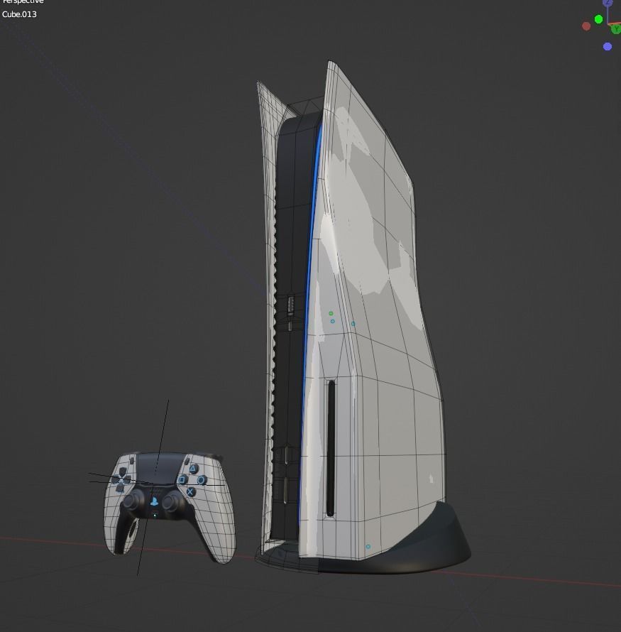 SONY PLAYSTATION 5 HQ 3D model_3