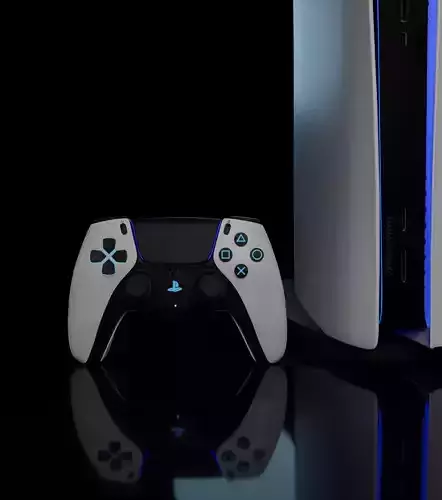 SONY PLAYSTATION 5 HQ 3D model