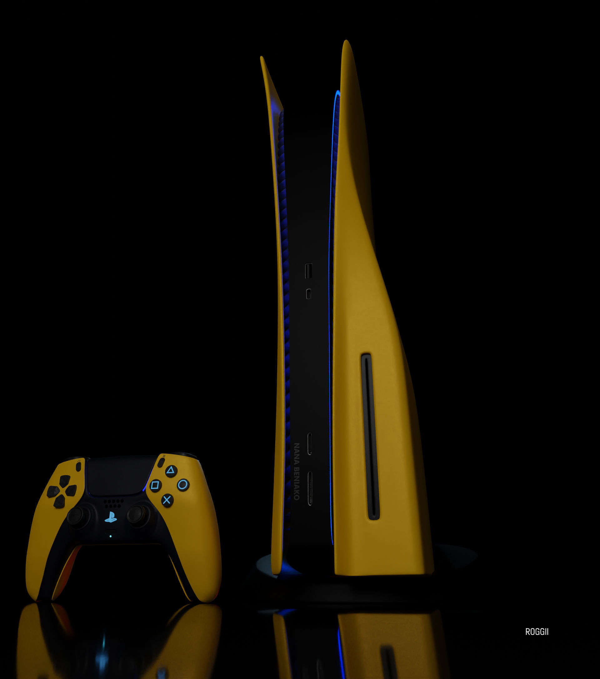 SONY PLAYSTATION 5 HQ 3D model_5