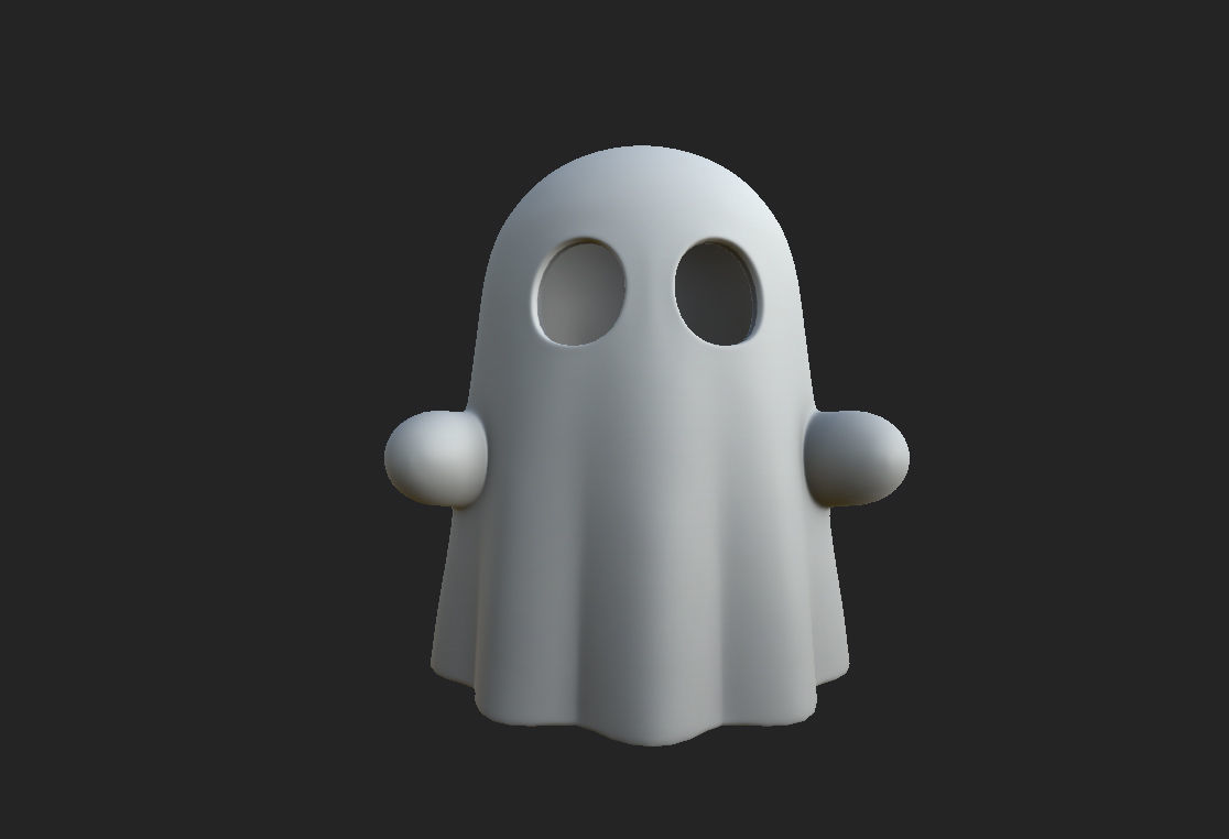 Ghost 3D model_5