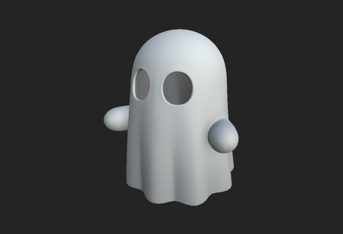 Ghost 3D model_1