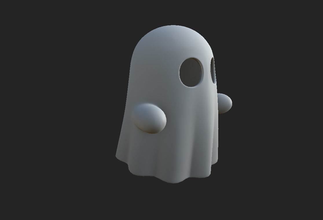 Ghost 3D model_6