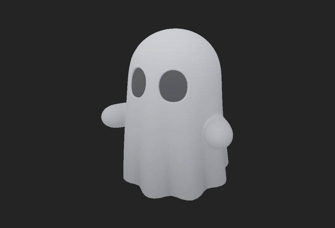 Ghost 3D model_2