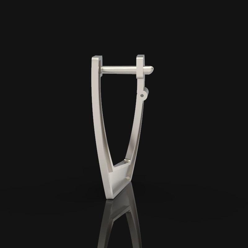 Women Earrings style  geometry 3dm stl 3D print model 3D print model_7