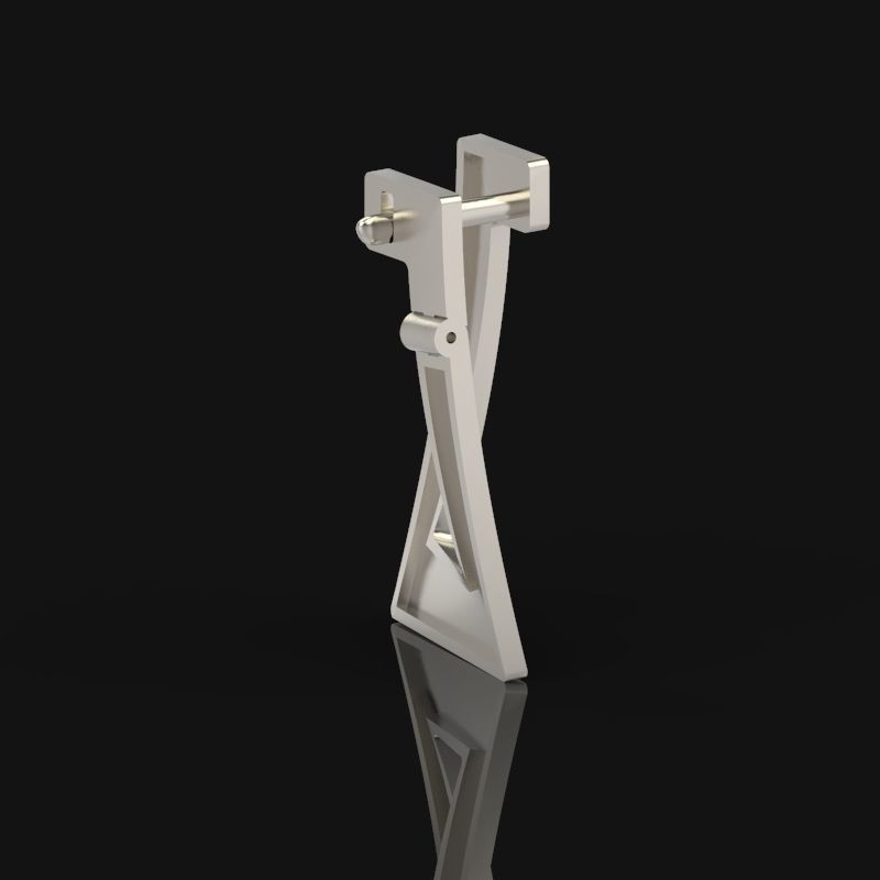 Women Earrings style  geometry 3dm stl 3D print model 3D print model_12