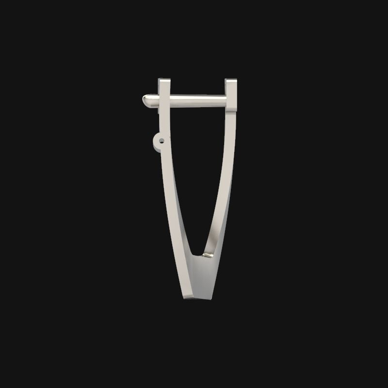 Women Earrings style  geometry 3dm stl 3D print model 3D print model_9