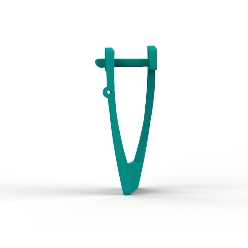 Women Earrings style  geometry 3dm stl 3D print model 3D print model_22