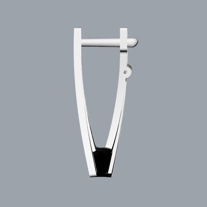 Women Earrings style  geometry 3dm stl 3D print model 3D print model_29