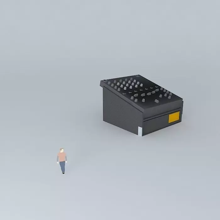 Mixtures table Free 3D model