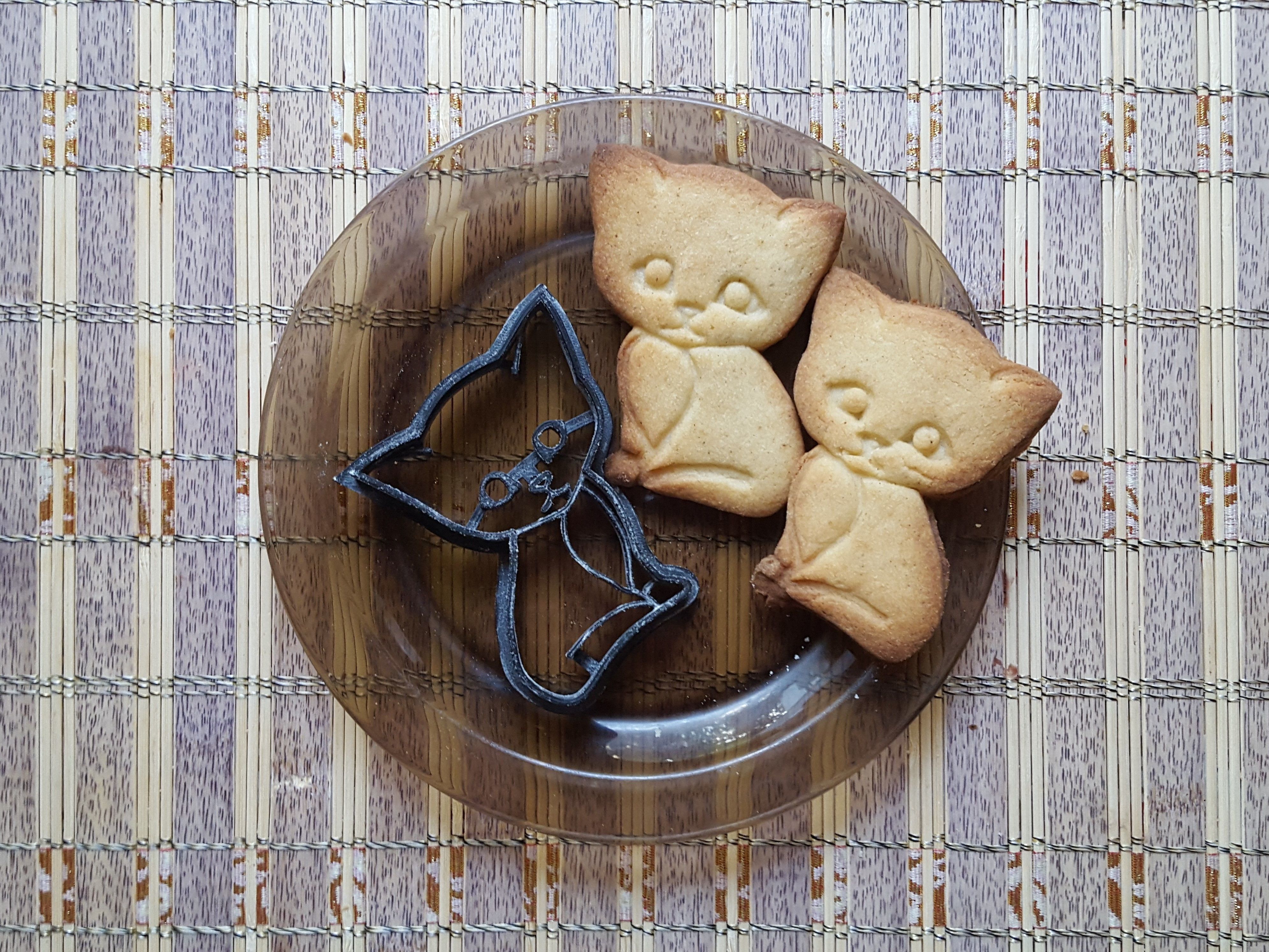 Cat Cookie Cutter 3D print model_2
