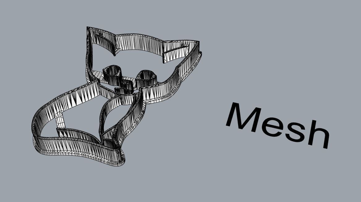 Cat Cookie Cutter 3D print model_4