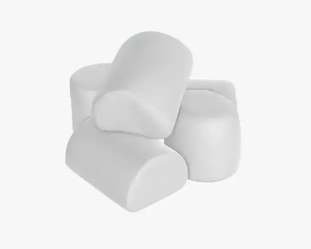 Marshmallows white