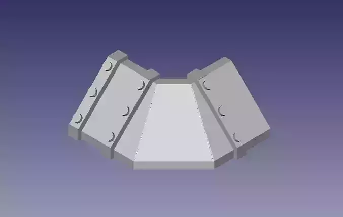 trench system 90 degrees outter turn