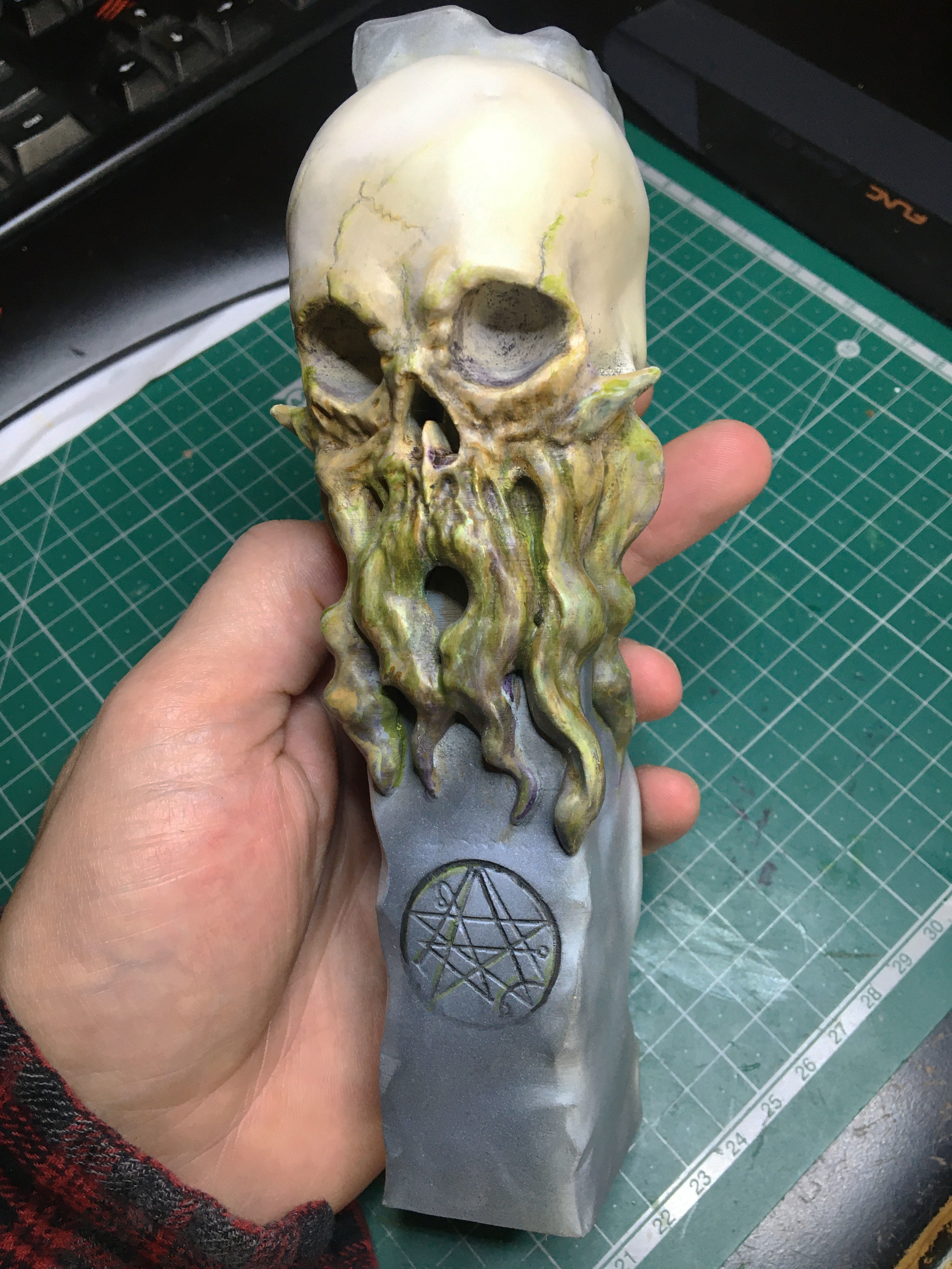 Cthulhu Totem 3D model_2