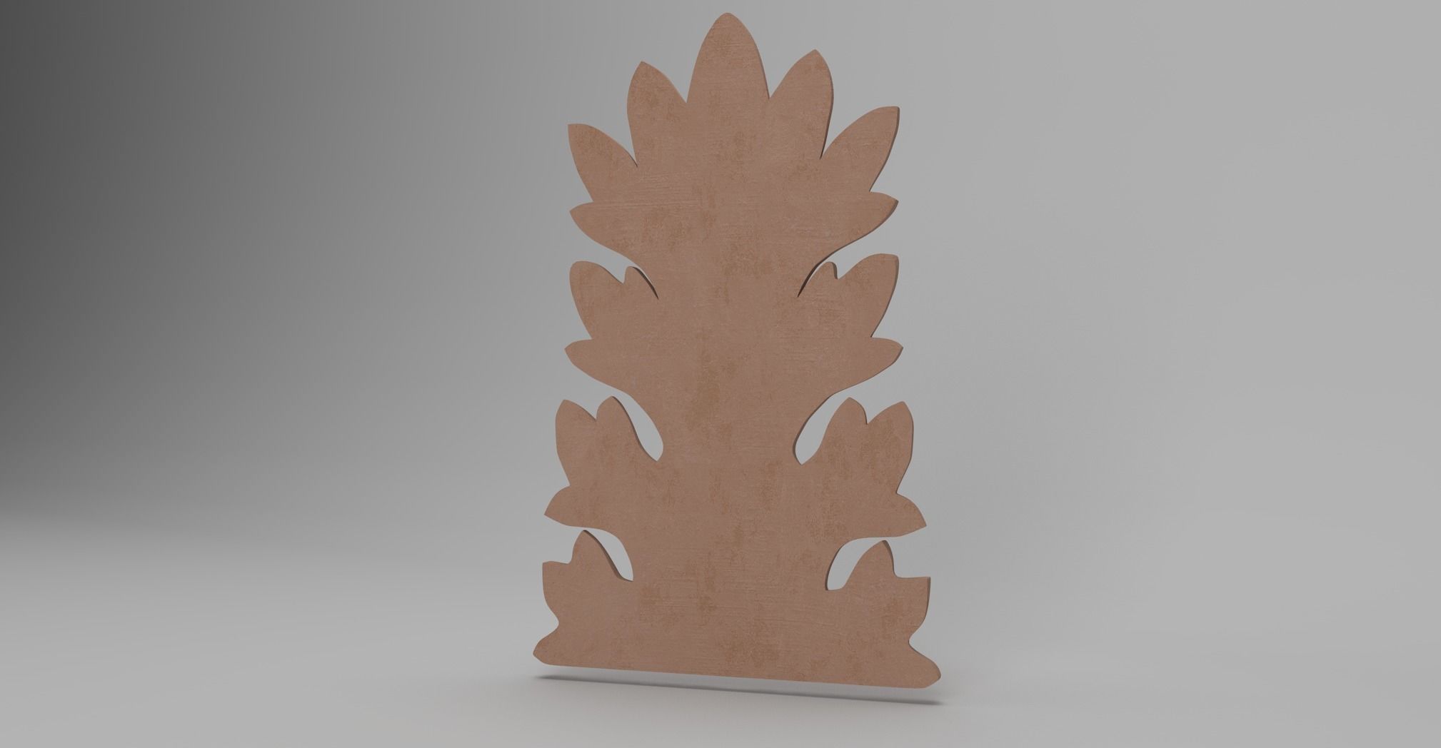 Acanthus leaf 3D model | CGTrader
