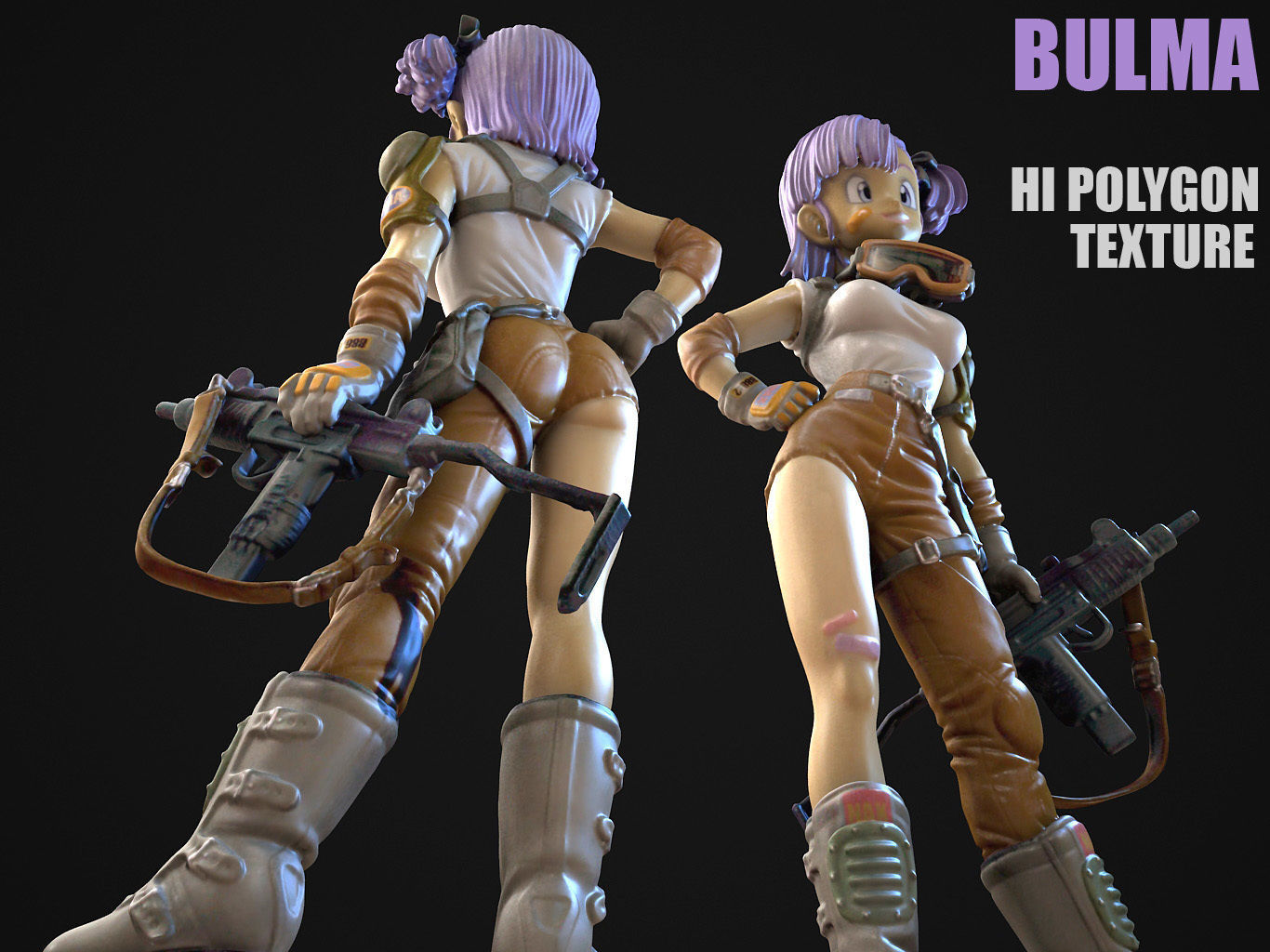 Bulma V2 3D model_3