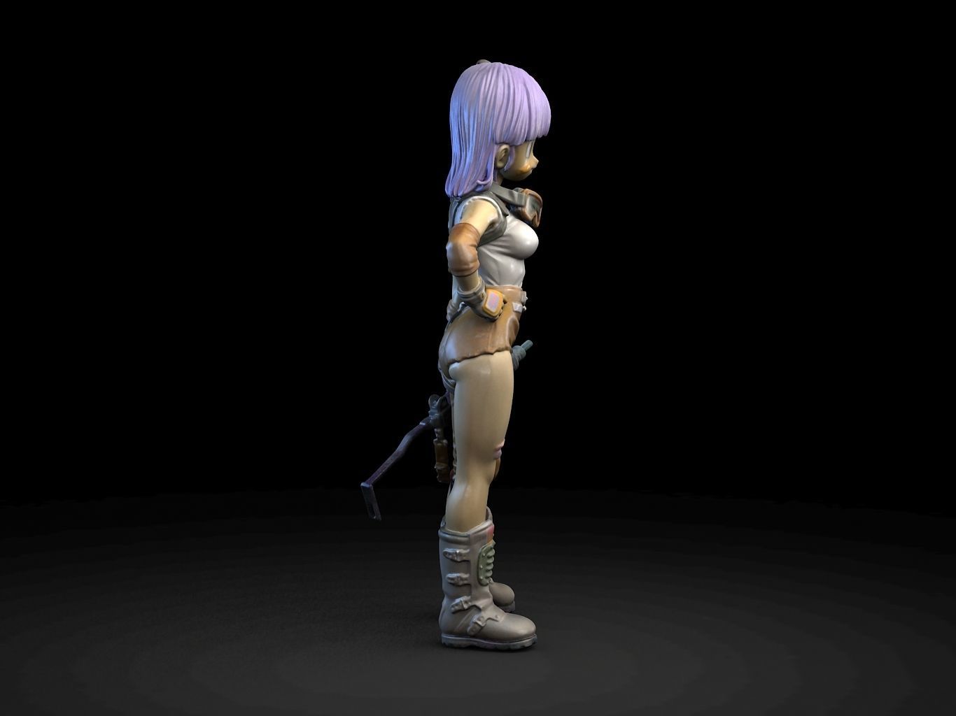 Bulma V2 3D model_11