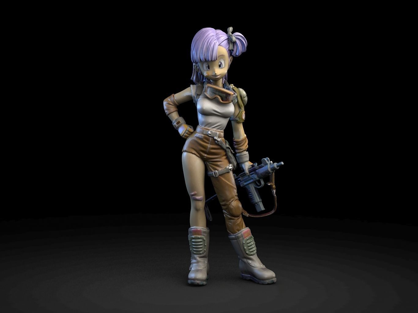 Bulma V2 3D model_4