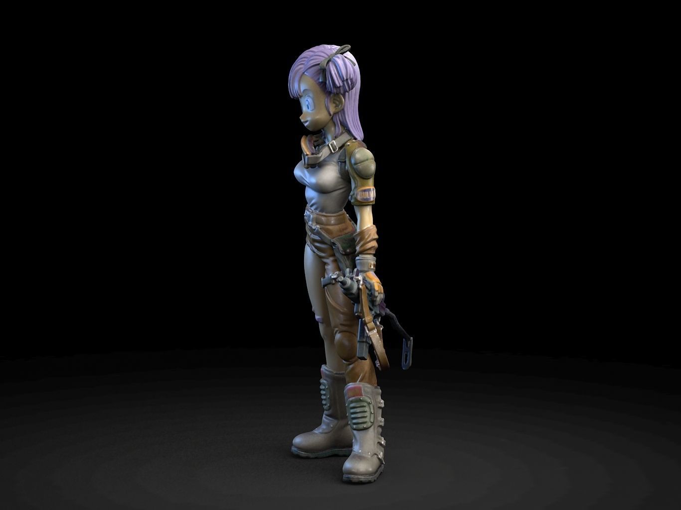 Bulma V2 3D model_5
