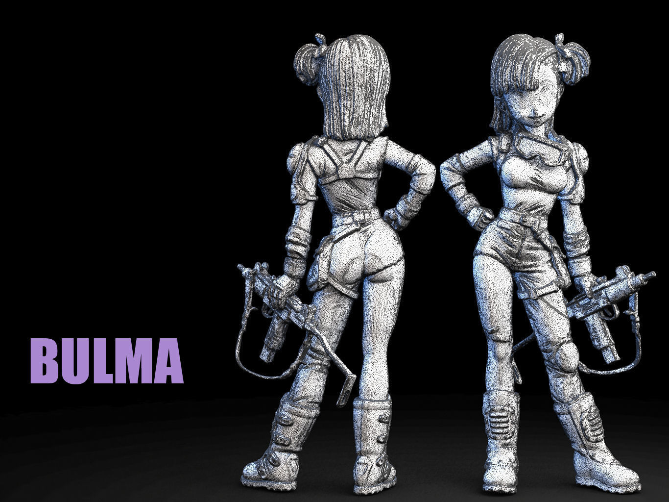 Bulma V2 3D model_2