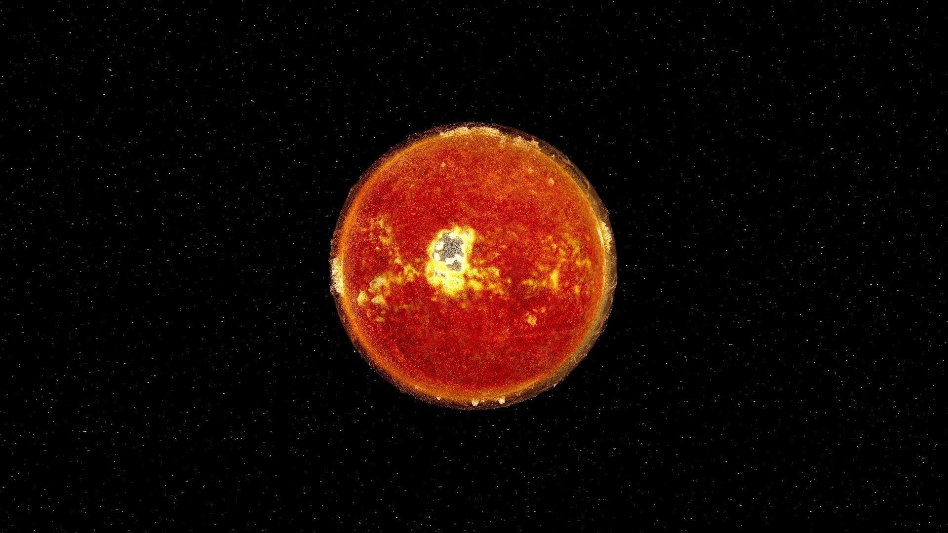 Sun 3d max corona rander model 3D model_14