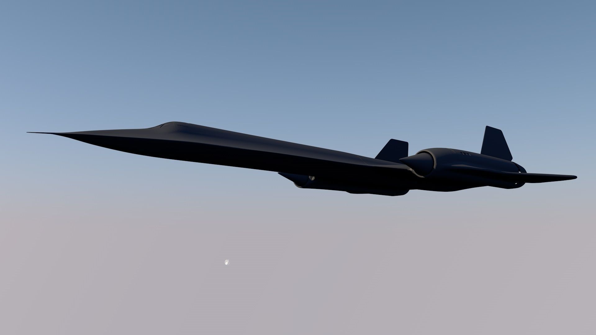 SR-71 Blackbird Reduction-0 3D model 3D model_3