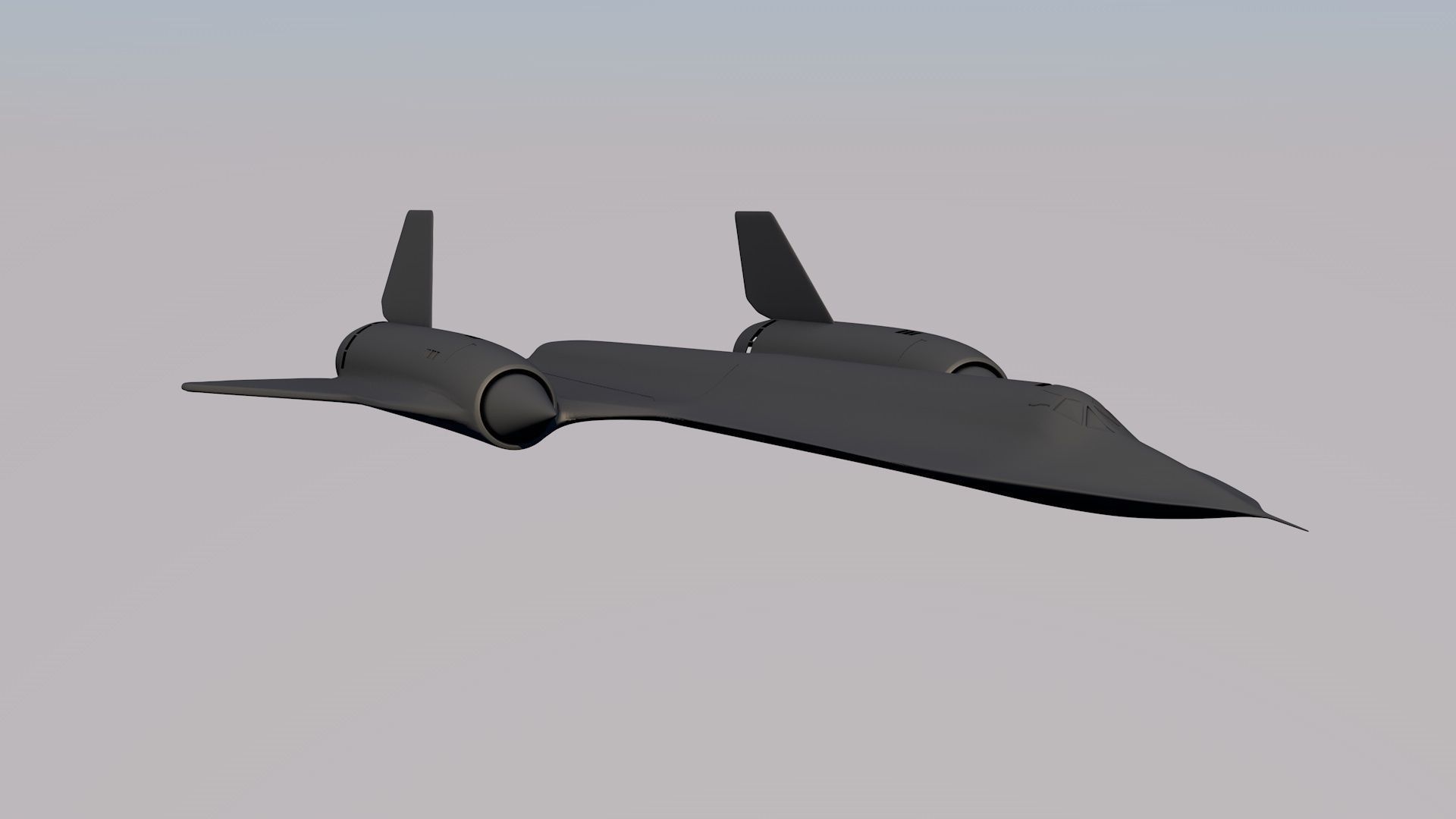 SR-71 Blackbird Reduction-0 3D model 3D model_4