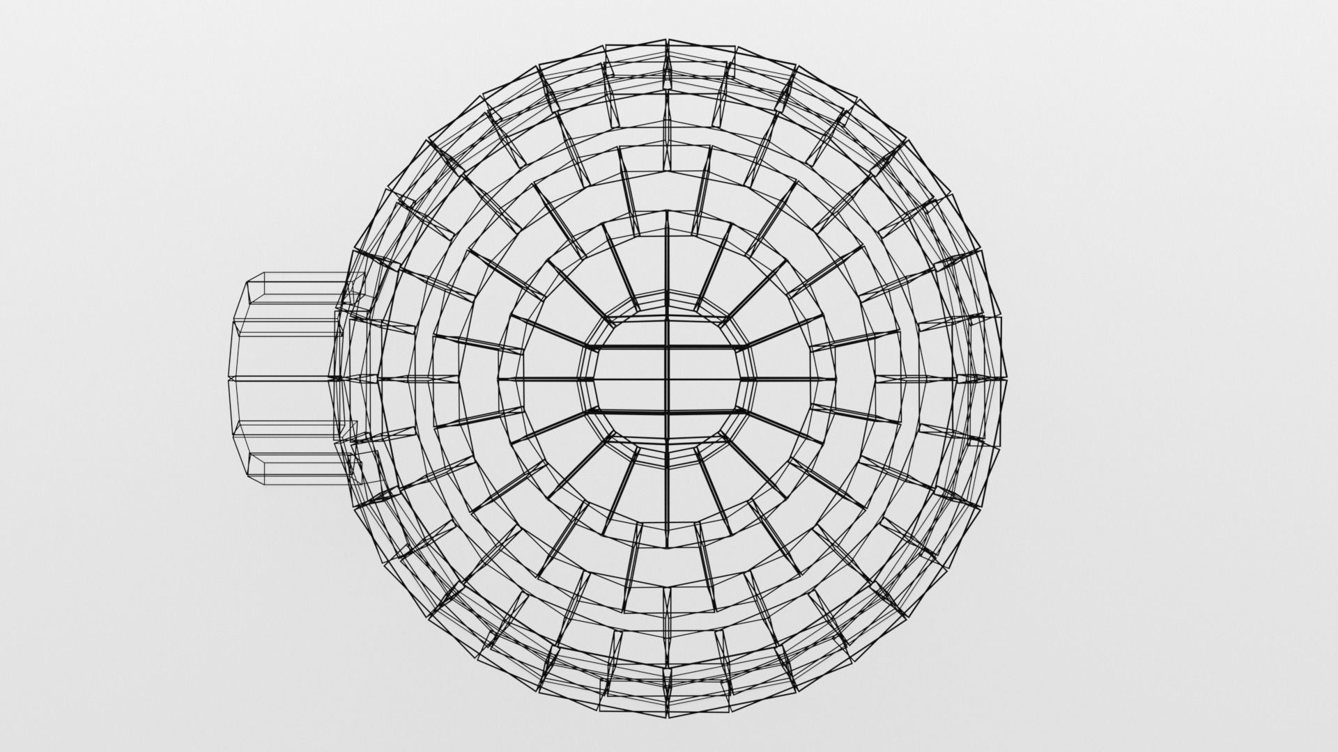 Low Poly Cartoon Igloo Low-poly 3D model_13