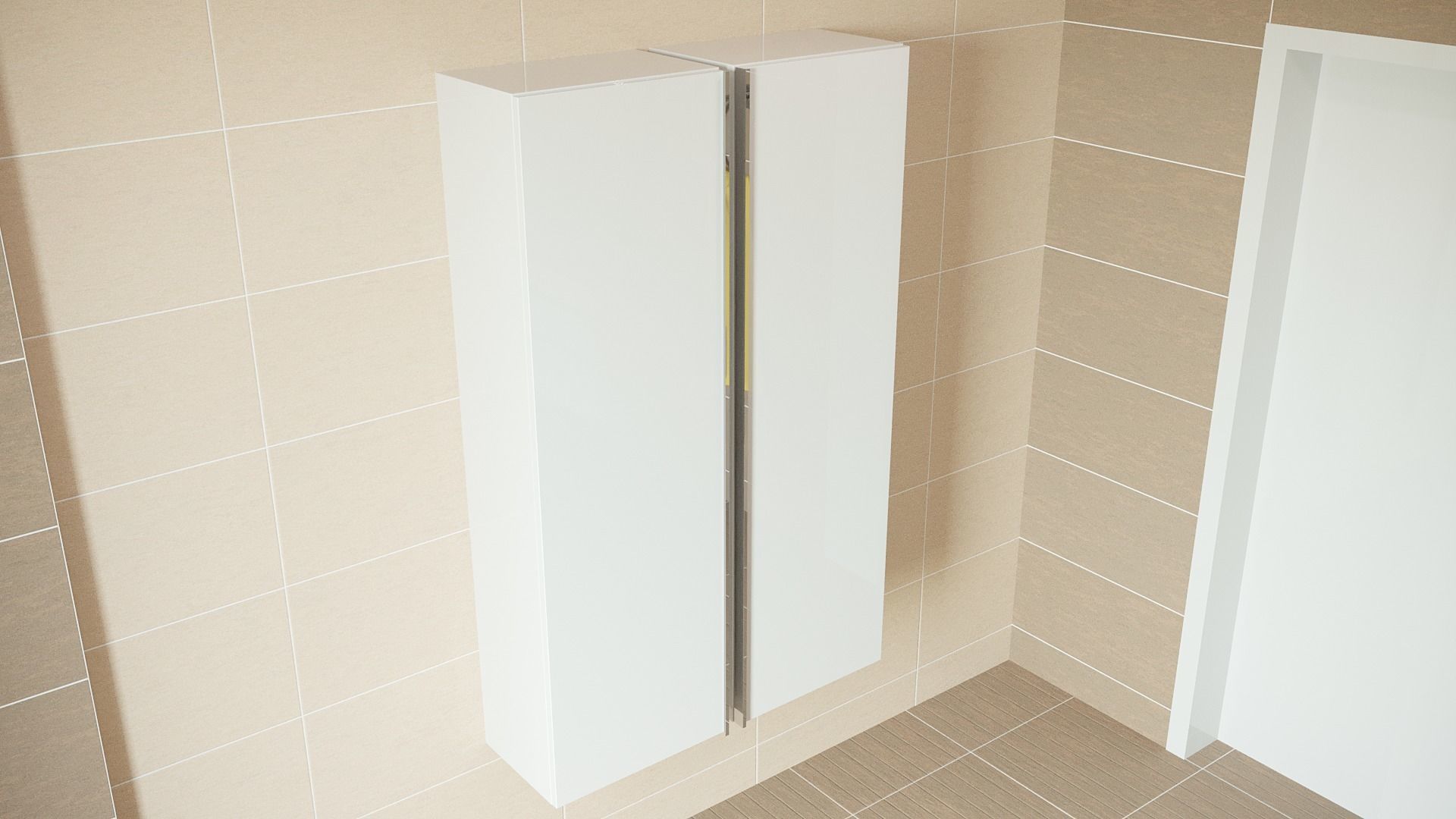 Bathroom 09 Low-poly 3D model_9