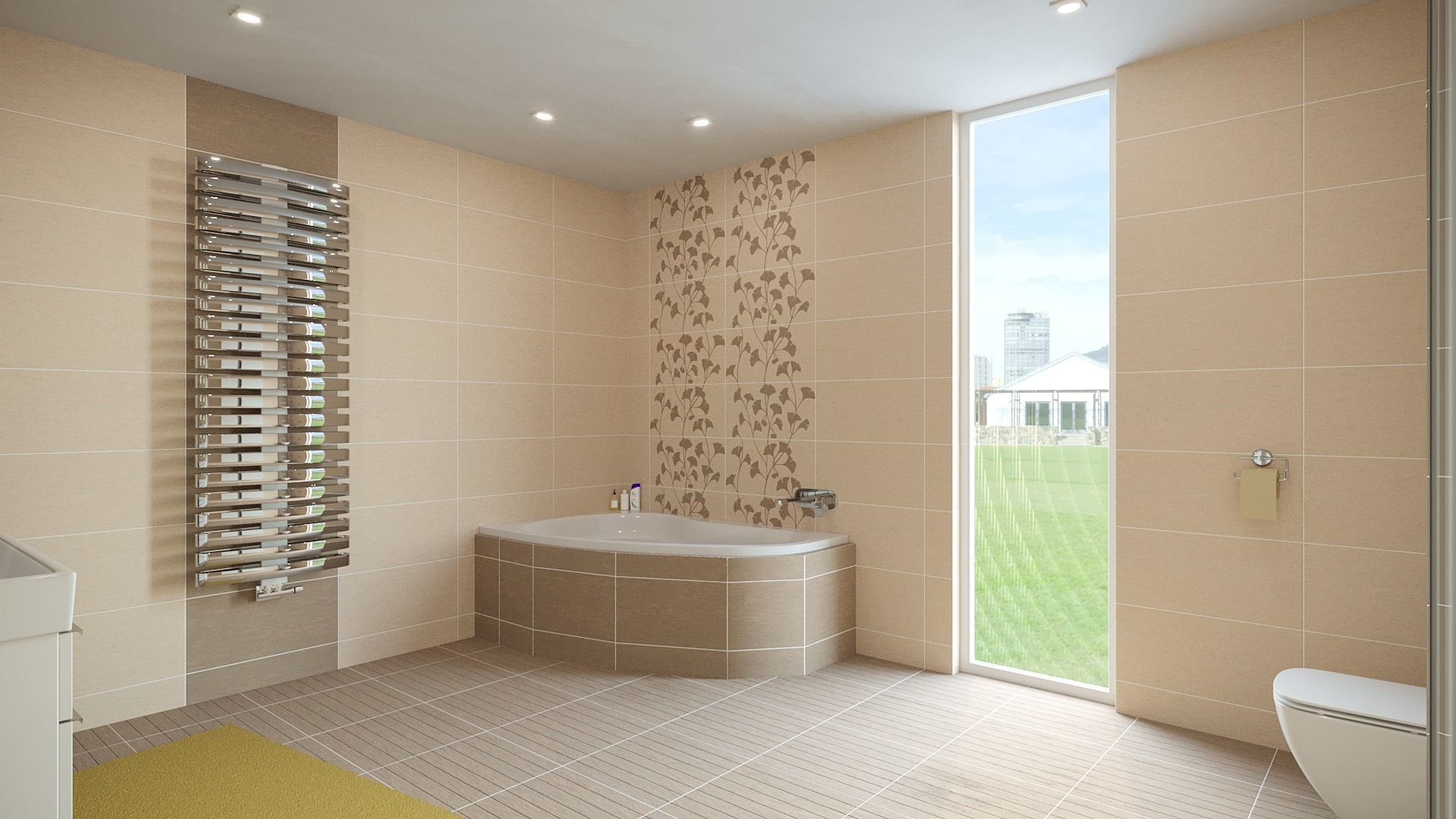 Bathroom 09 Low-poly 3D model_2