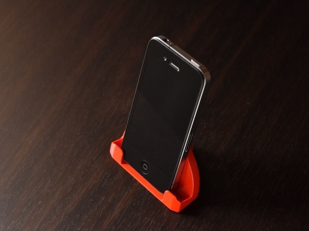 Mobile phone stand  3D print model_3