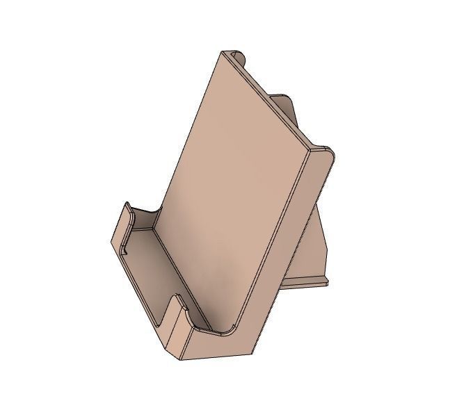 Mobile phone stand  3D print model_8