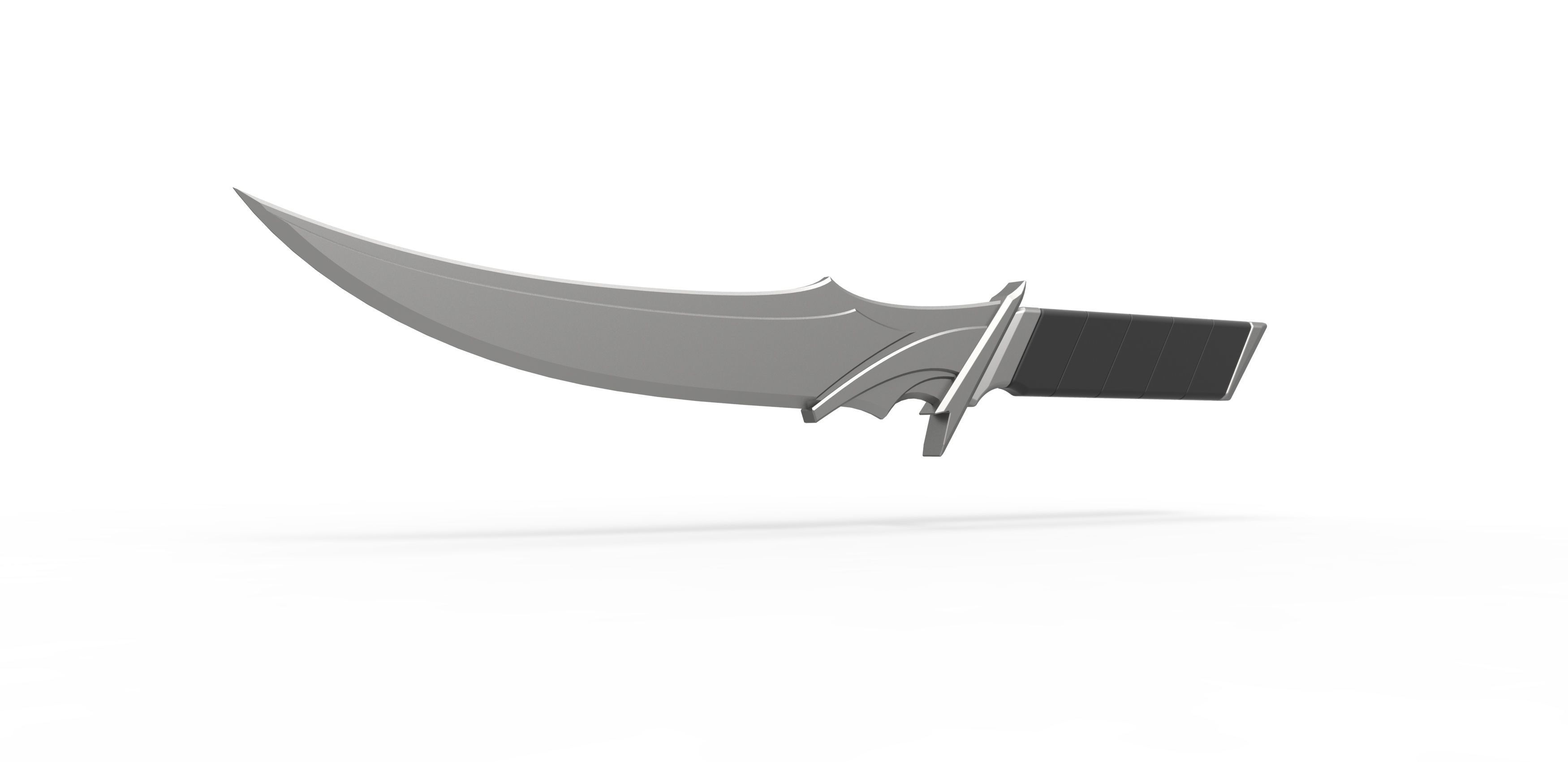 Klingon dagger from the movie Star Trek Into Darkness 2013 3D print model_2