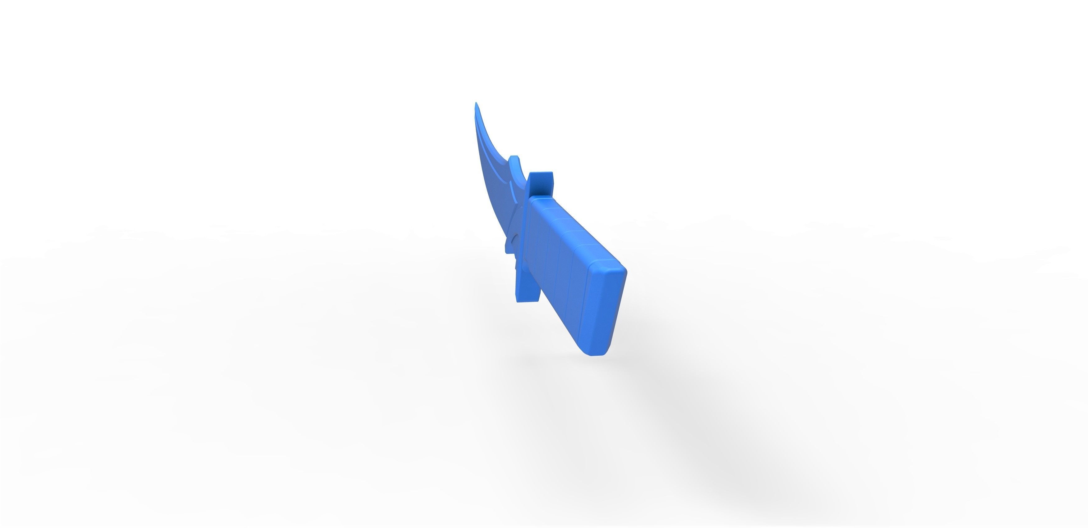 Klingon dagger from the movie Star Trek Into Darkness 2013 3D print model_20