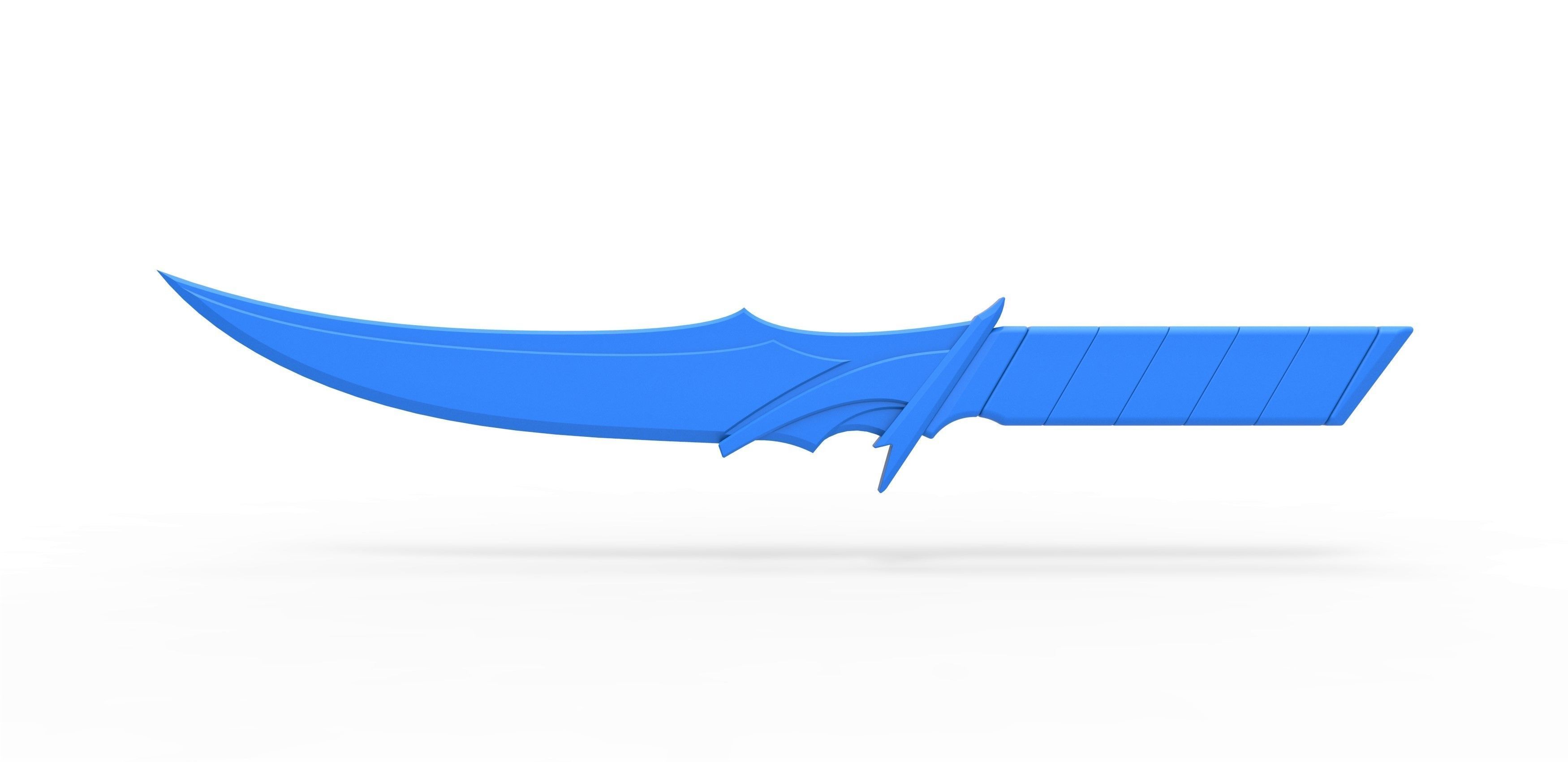 Klingon dagger from the movie Star Trek Into Darkness 2013 3D print model_15