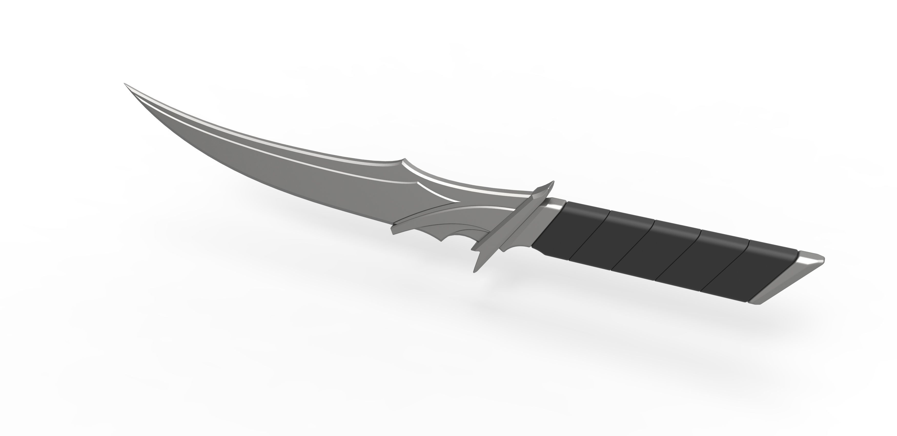 Klingon dagger from the movie Star Trek Into Darkness 2013 3D print model_8