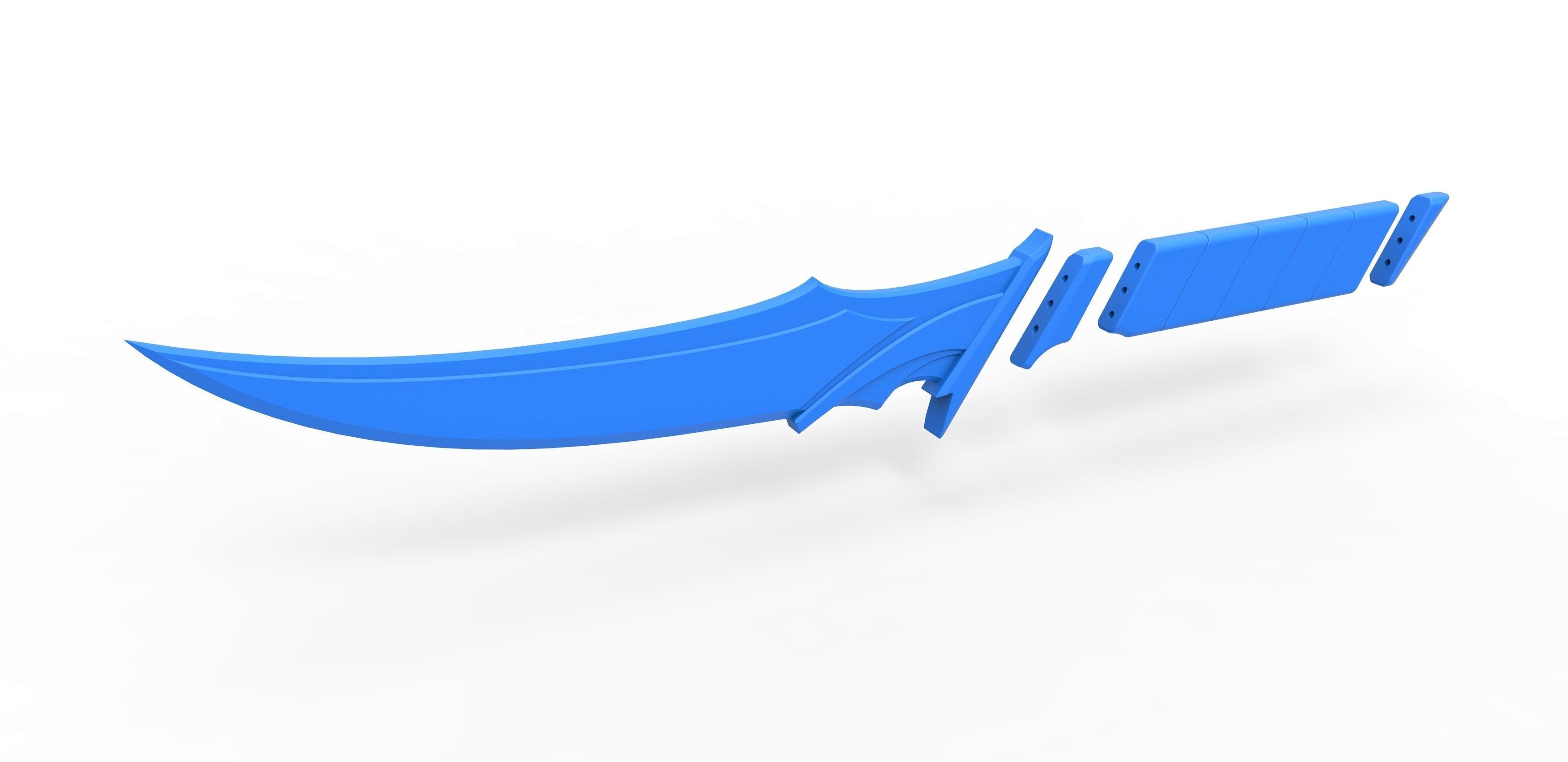 Klingon dagger from the movie Star Trek Into Darkness 2013 3D print model_21