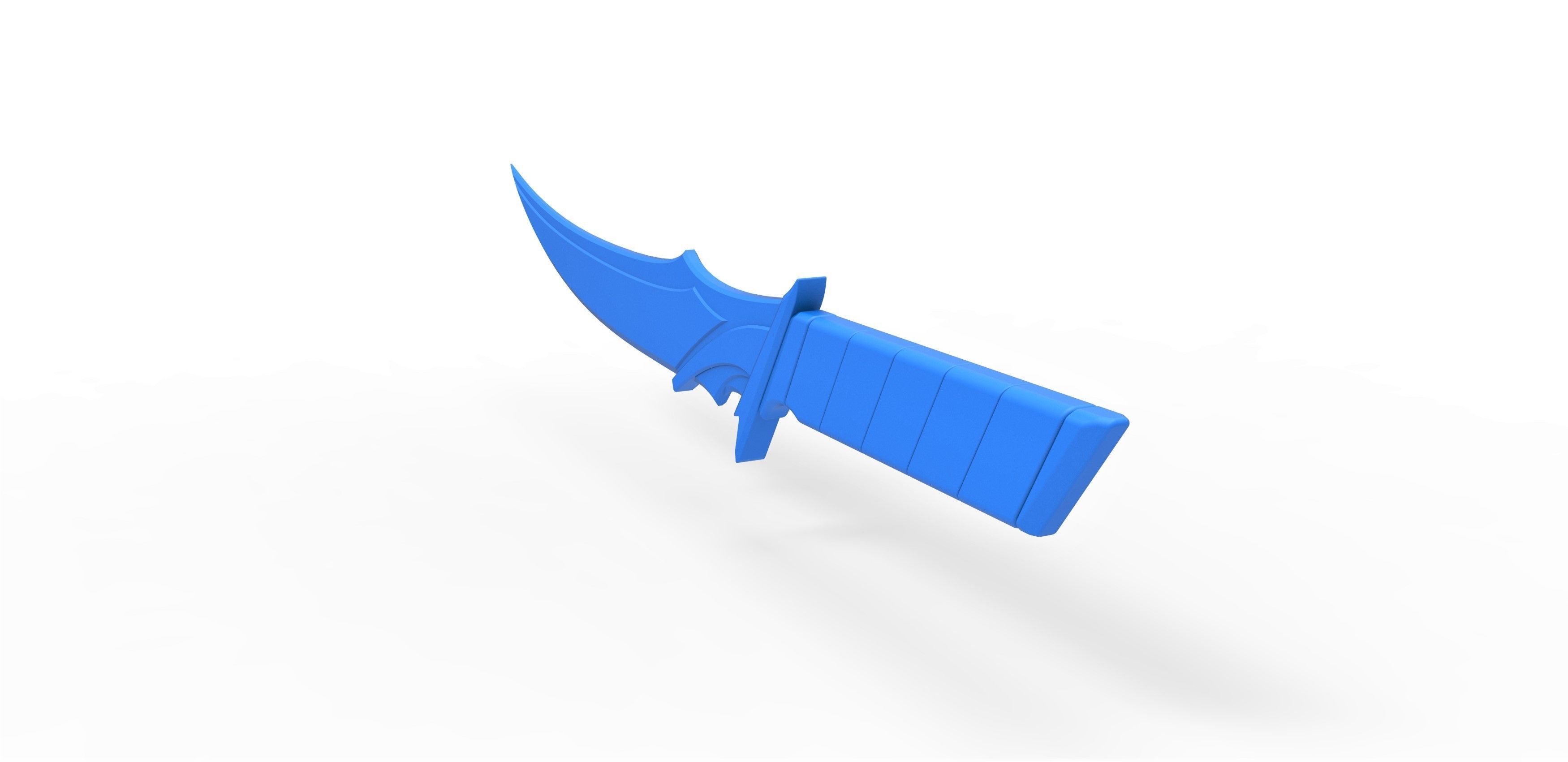 Klingon dagger from the movie Star Trek Into Darkness 2013 3D print model_19