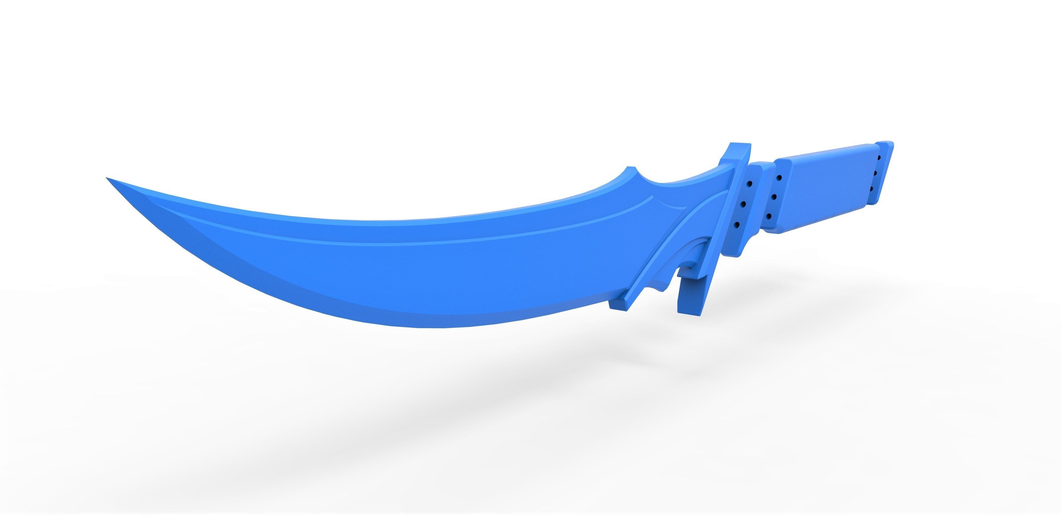 Klingon dagger from the movie Star Trek Into Darkness 2013 3D print model_22