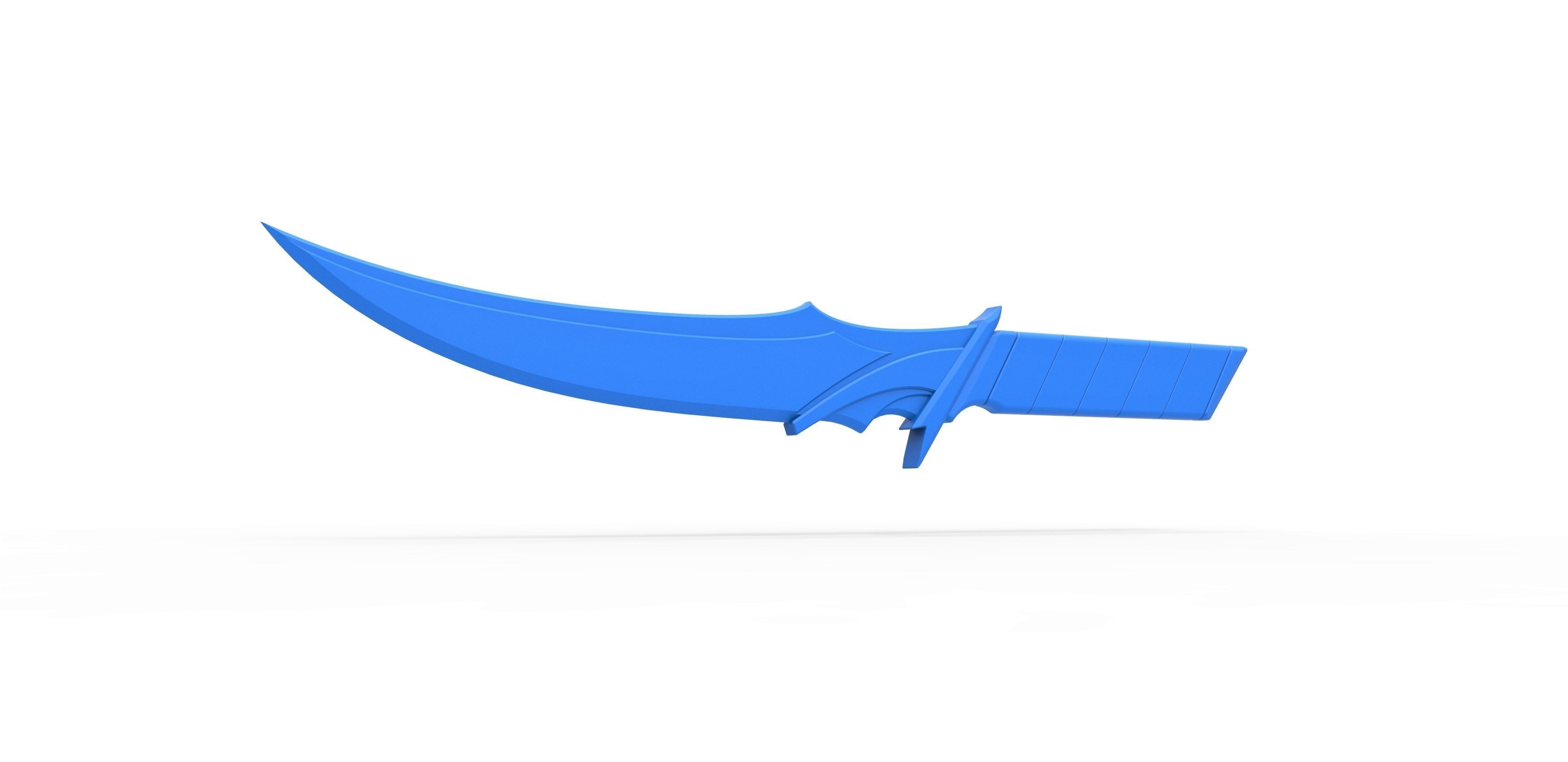Klingon dagger from the movie Star Trek Into Darkness 2013 3D print model_12