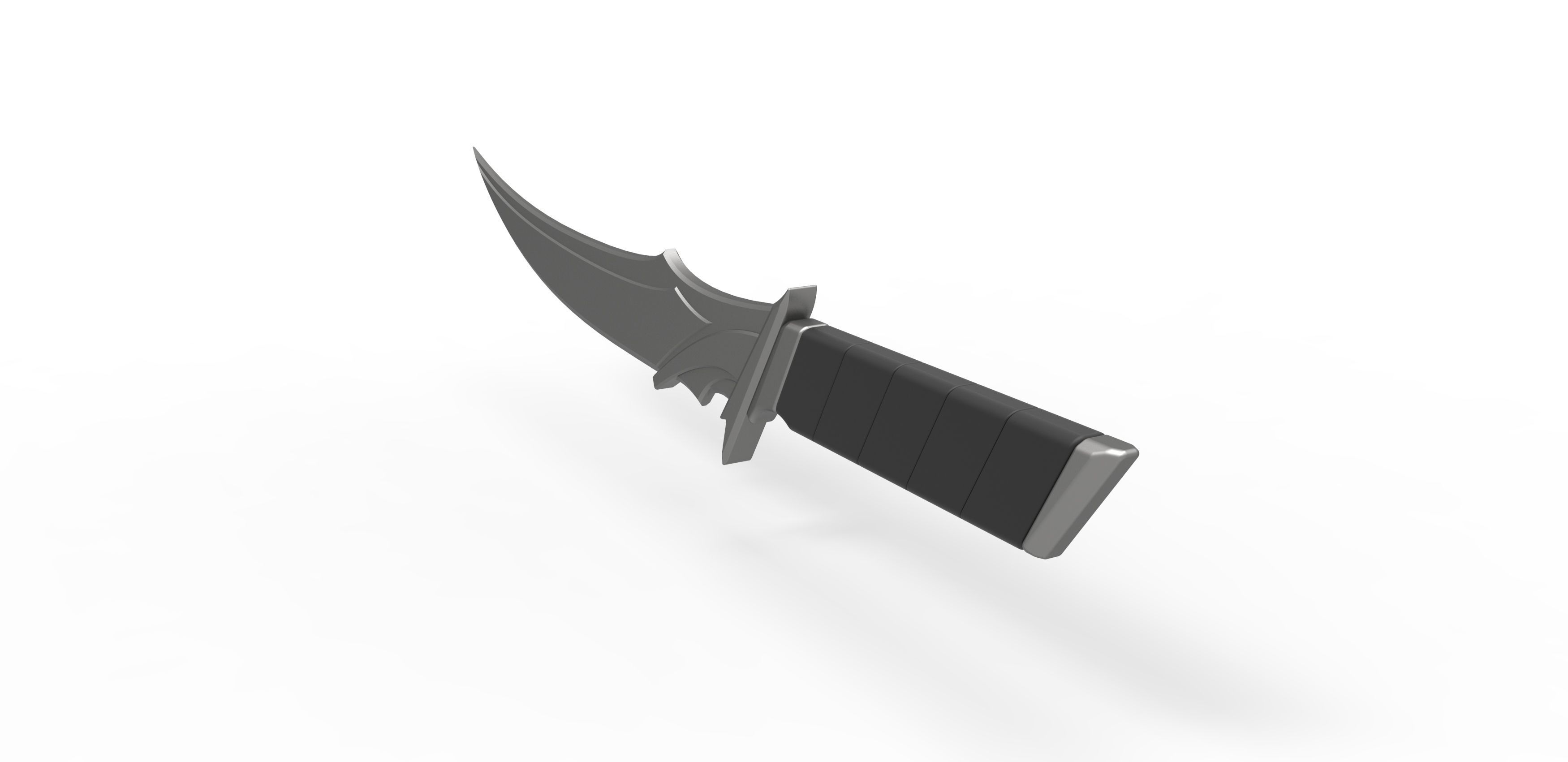 Klingon dagger from the movie Star Trek Into Darkness 2013 3D print model_9