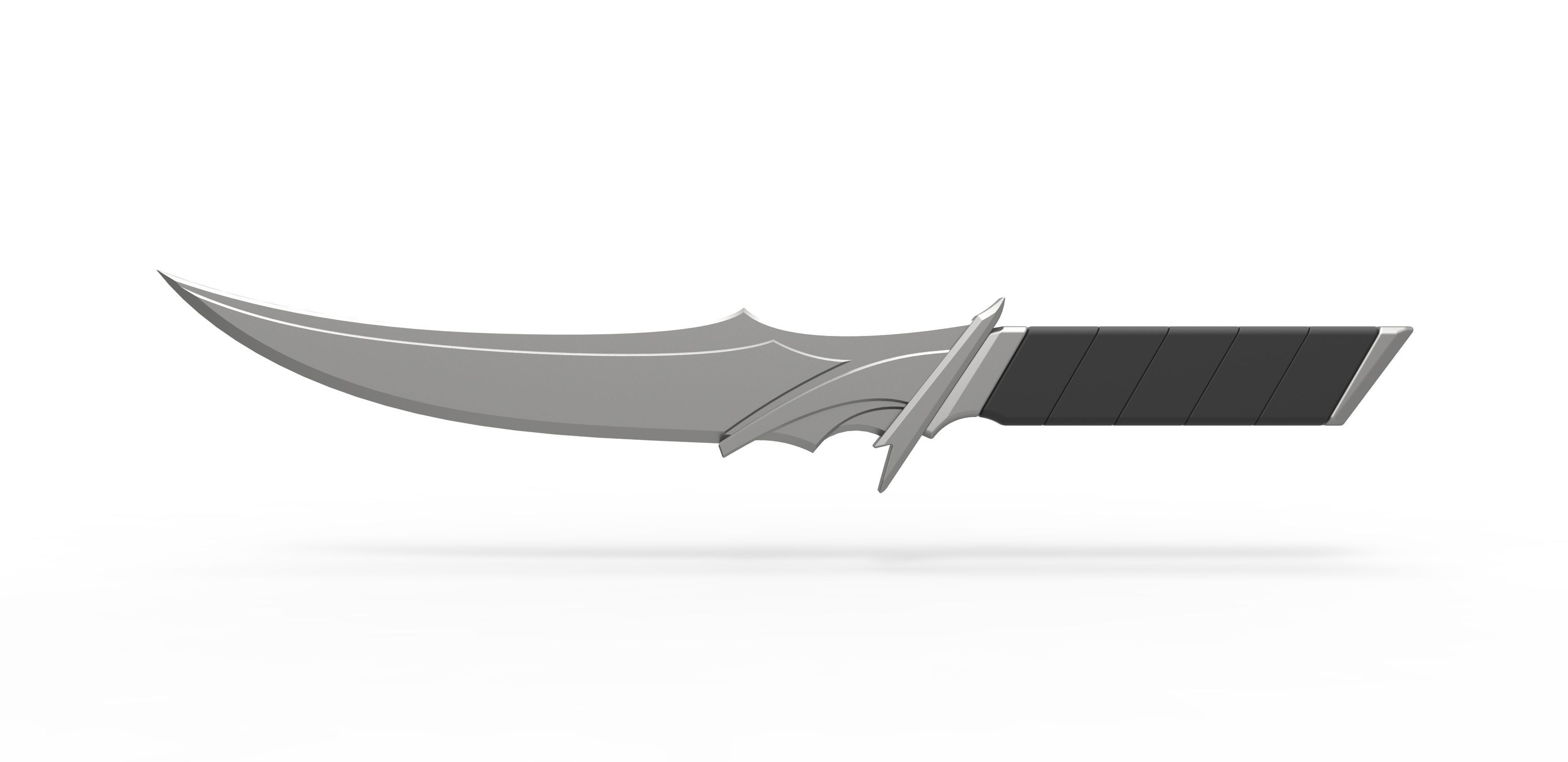 Klingon dagger from the movie Star Trek Into Darkness 2013 3D print model_5