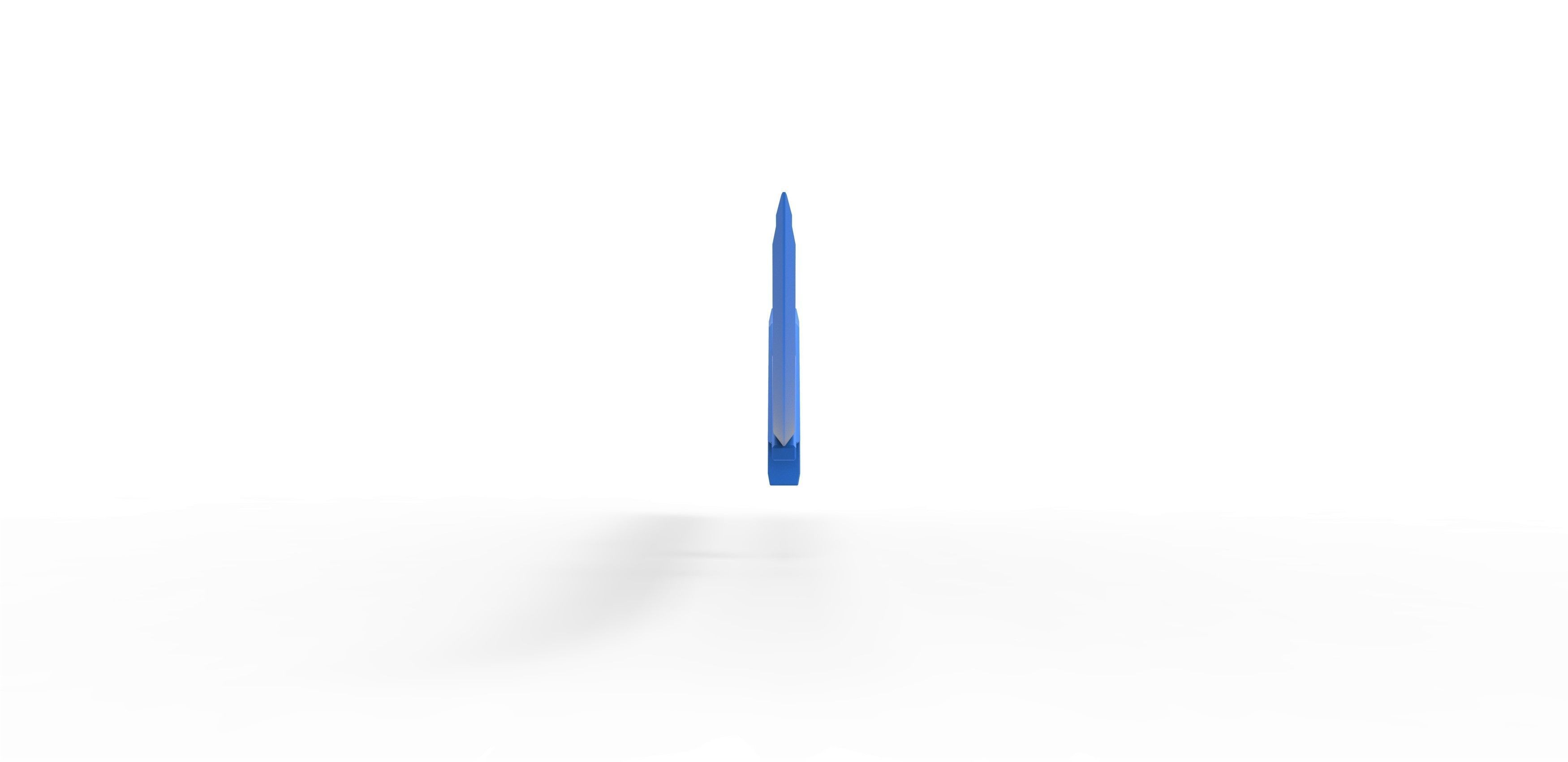 Klingon dagger from the movie Star Trek Into Darkness 2013 3D print model_14