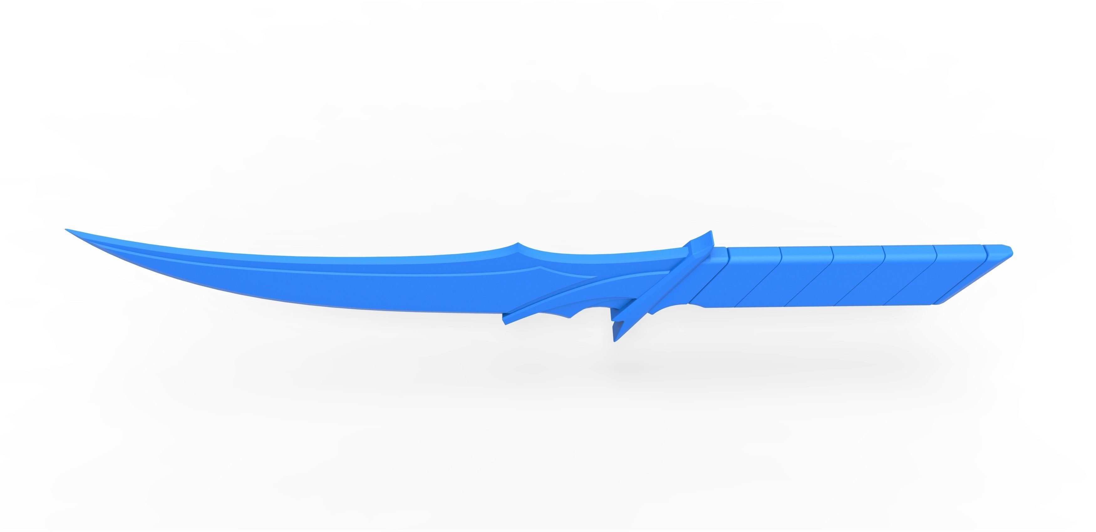 Klingon dagger from the movie Star Trek Into Darkness 2013 3D print model_16