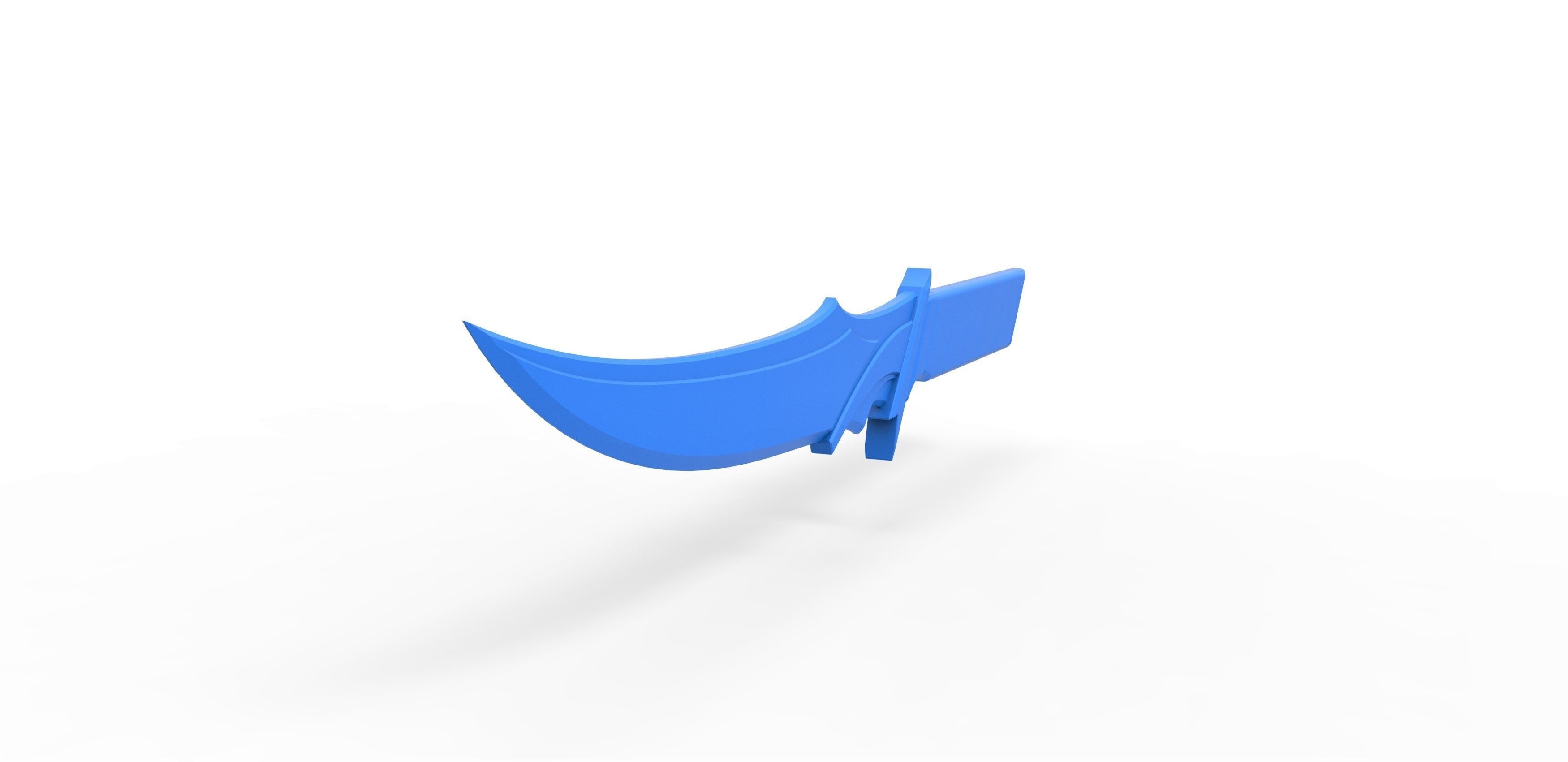Klingon dagger from the movie Star Trek Into Darkness 2013 3D print model_13