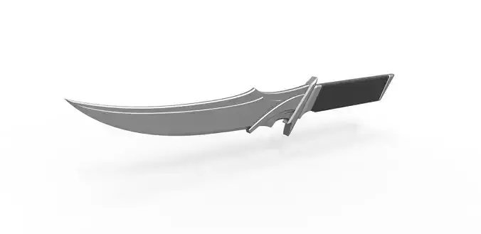 Klingon dagger from the movie Star Trek Into Darkness 2013 3D print model