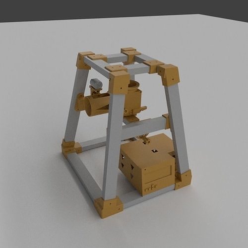 EPong - a DIY Table Tennis Machine 3D print model